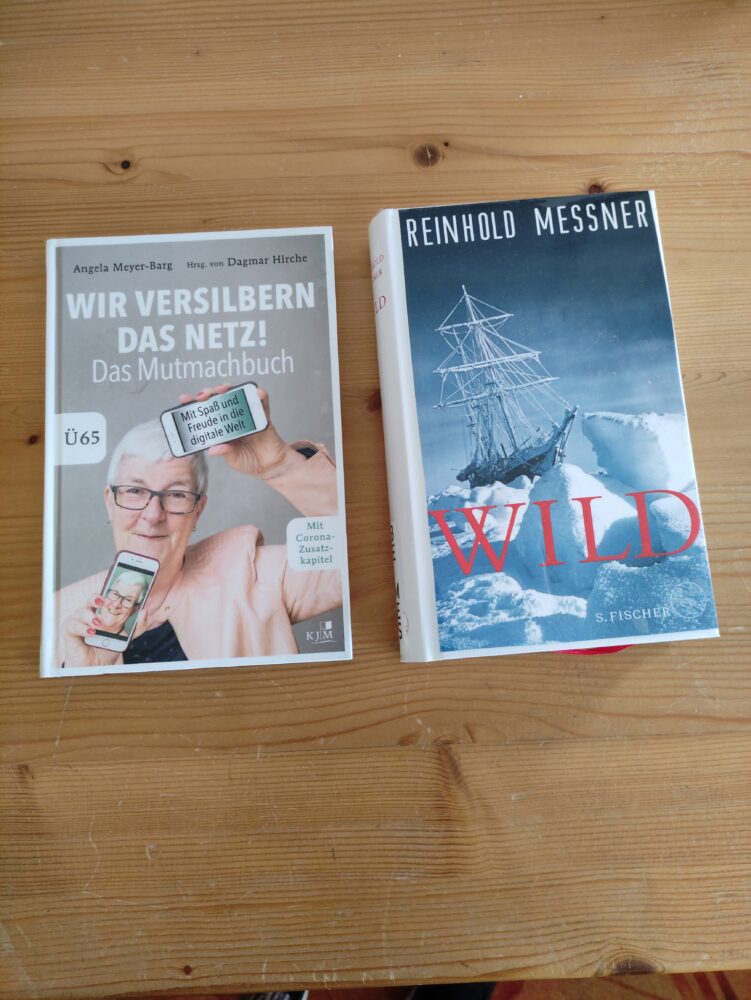 Foto der vorgestellten Bücher